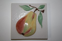 Chamonix Dekor Früchte Birne